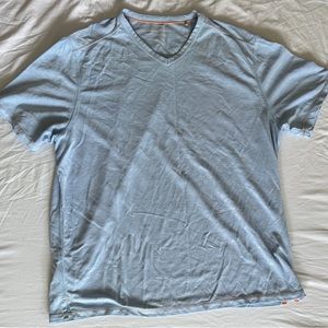 Men’s Tommy Bahama IslandZone T-Shirt Short Sleeve Size XL Baby Blue Breathable